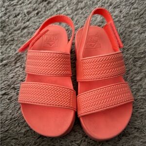 Reef kids Bright Orange Sandals
